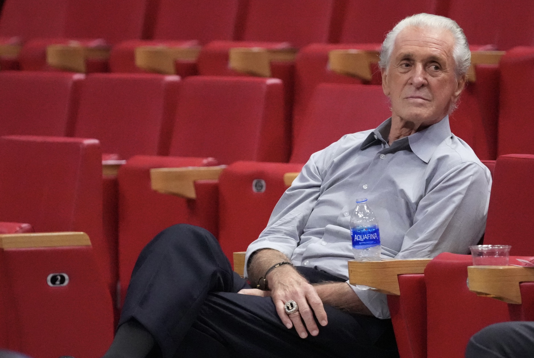 Miami Heat’s Bam Adebayo Reflects On First Encounter With Pat Riley