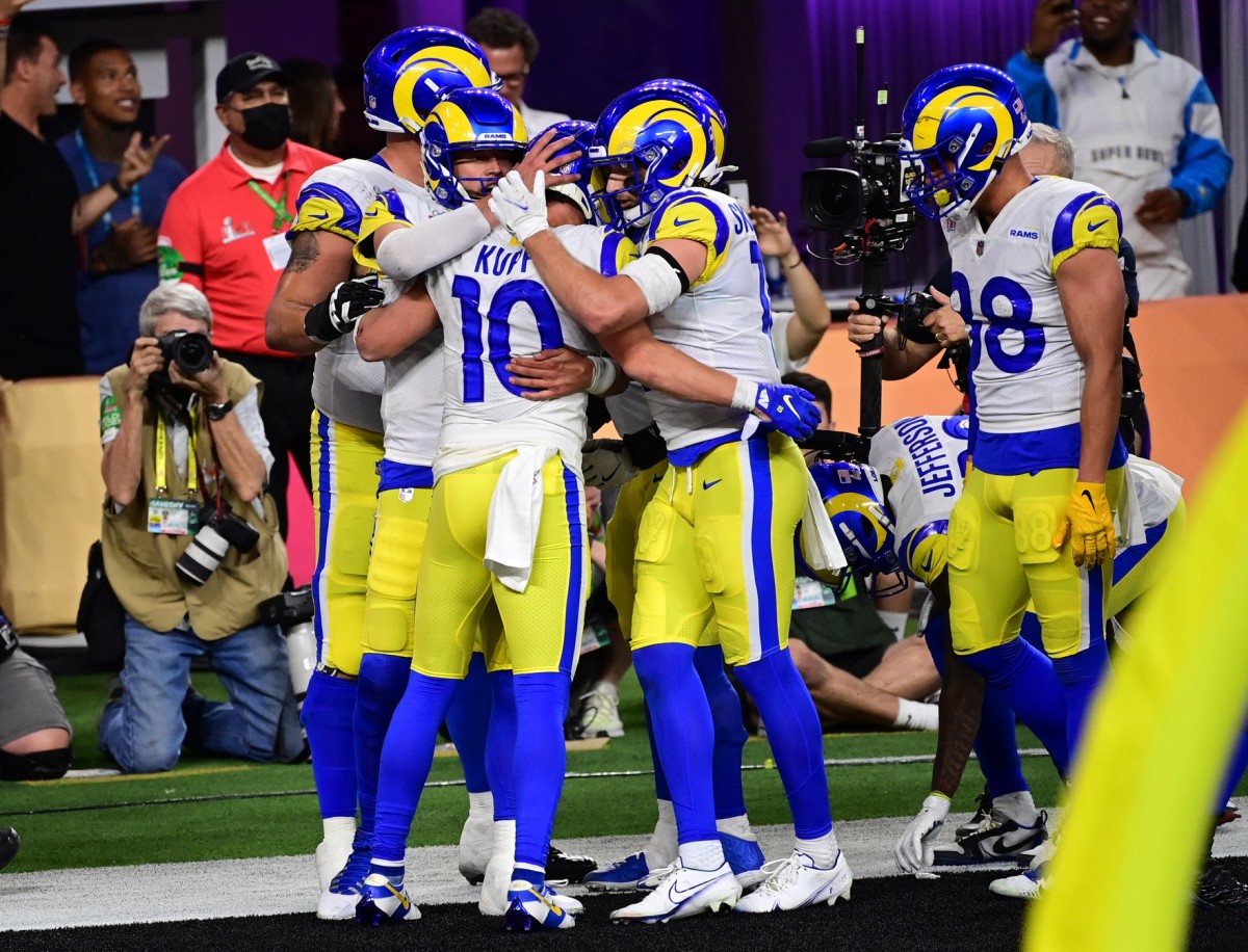 The Los Angeles Rams won the Super Bowl 23-20 with a touchdown with just 1:25 to go in the game. (USA TODAY Sports)
