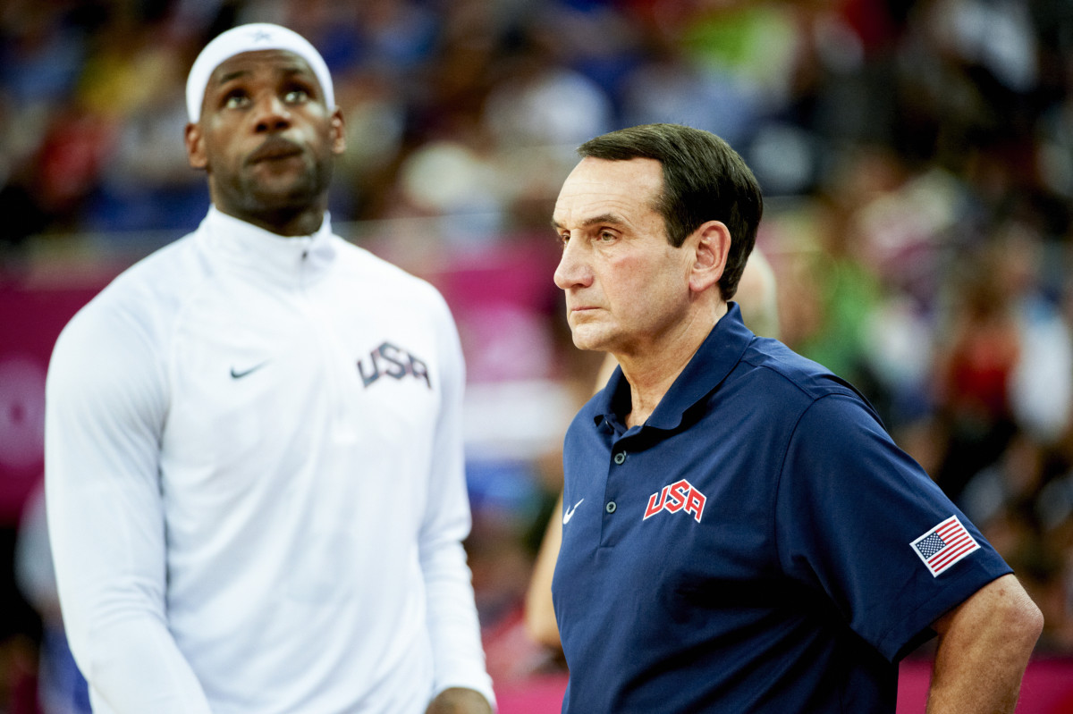 LeBron knew the authority and respect he had—and Coach K knew he needed it.