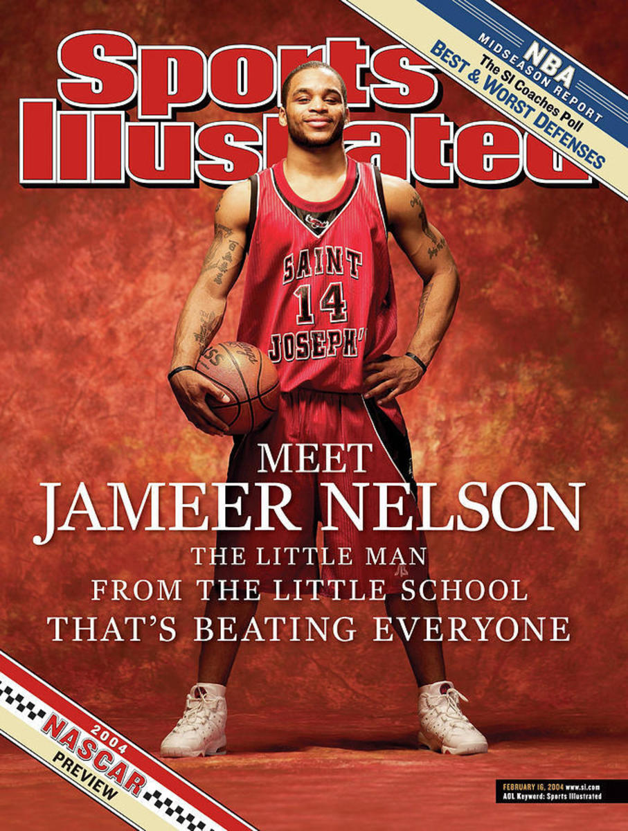 Sports Illustrated cover featuring Jameer Nelson