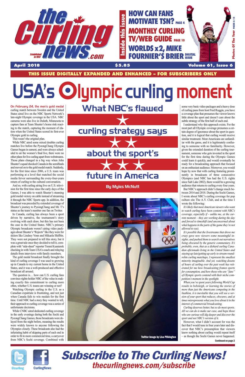 Curling Fans Furious With NBC