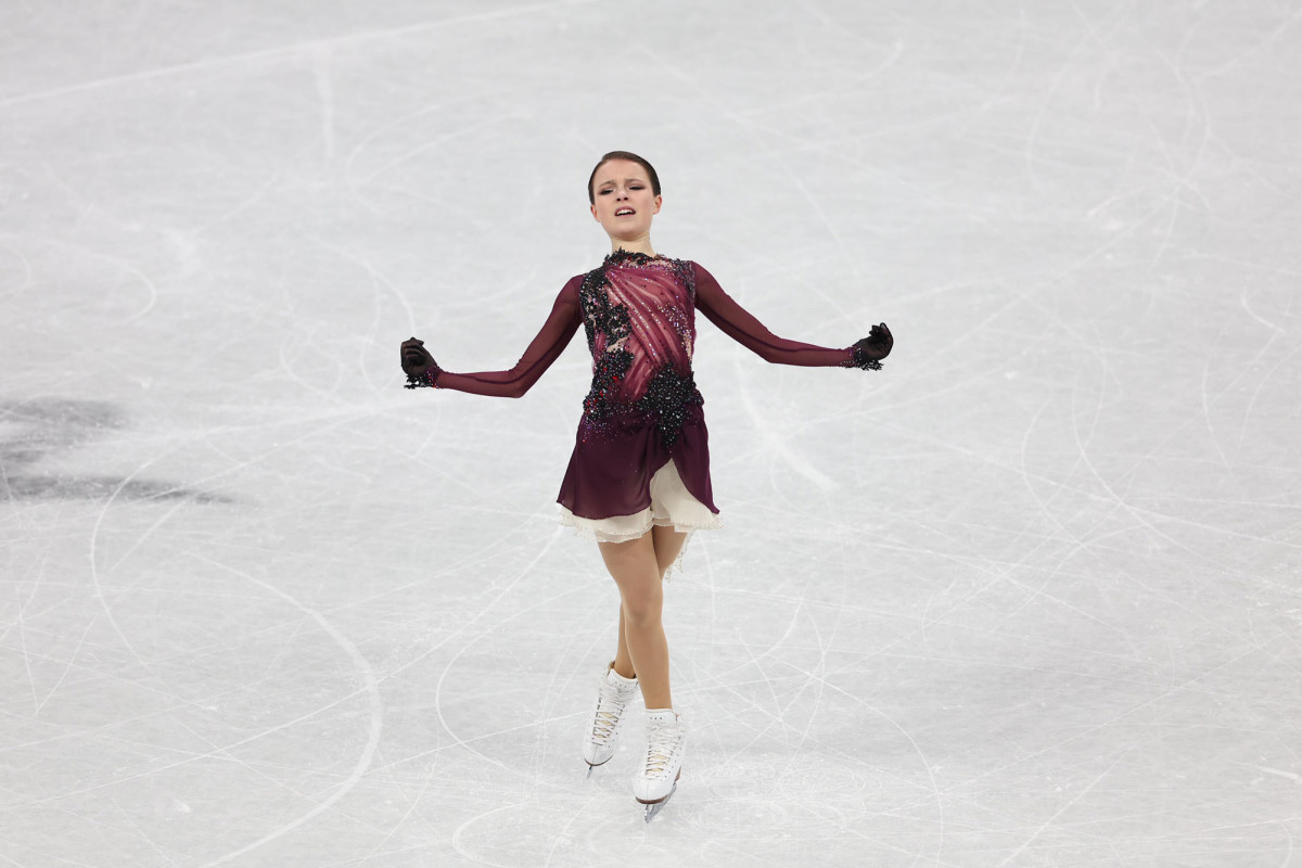 After Valieva's collapse, Shcherbakova earned gold in women's figure skating.