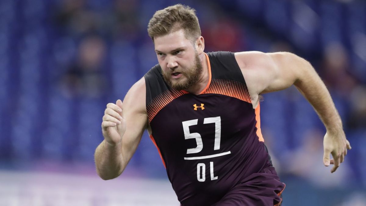 Jonah Williams at the NFL combine
