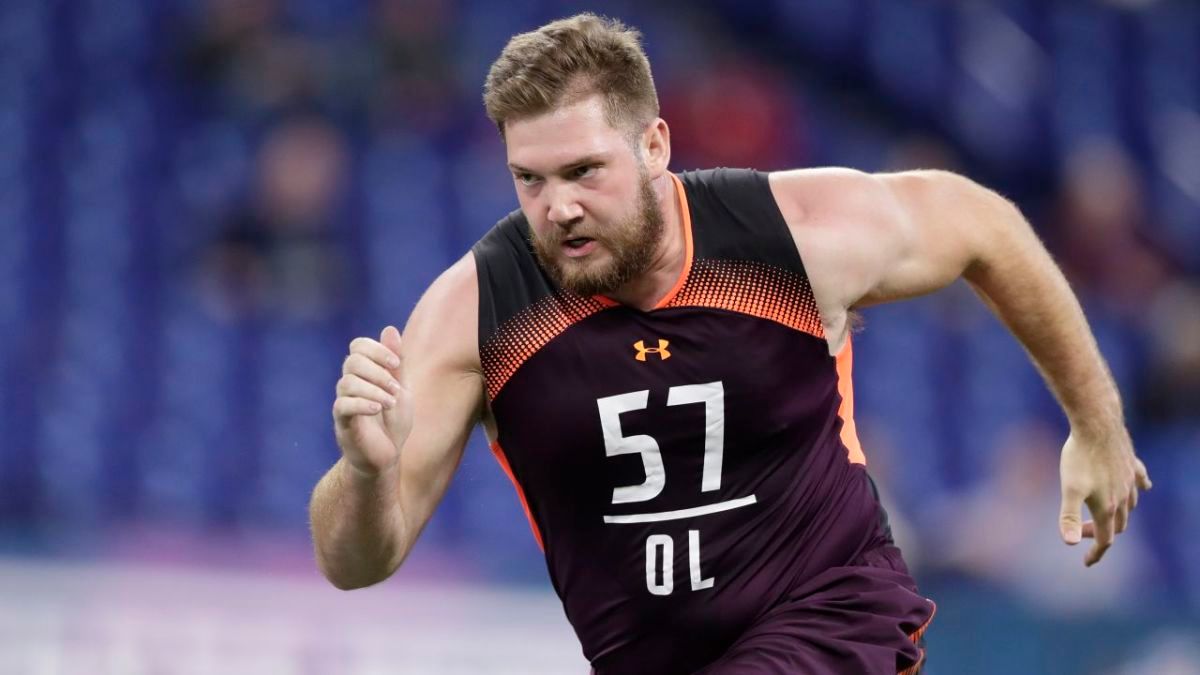 Jonah Williams at the NFL combine
