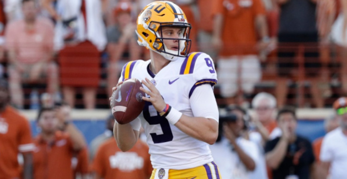 Joe Burrow led LSU to an undefeated season and a College Football Playoff national title in 2019.