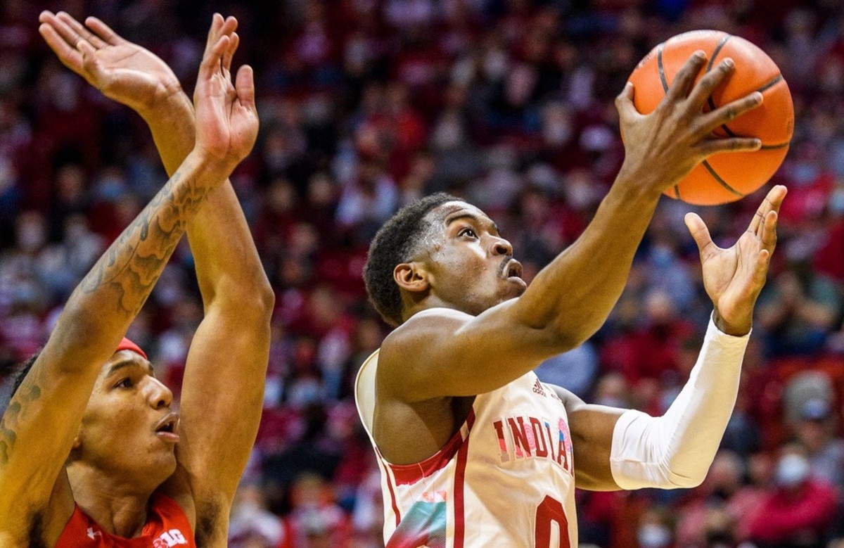 Xavier Johnson's (Nearly) Perfect Night Helps Indiana Beat Maryland