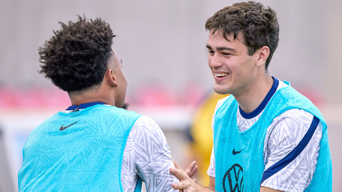 USMNT's Weston McKennie and Gio Reyna