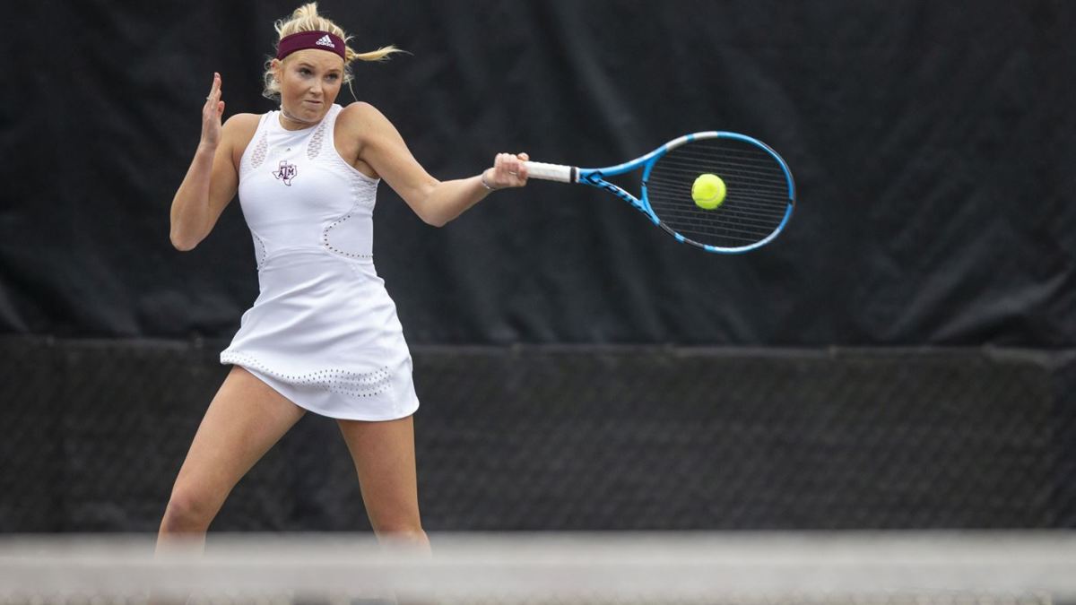 No. 7 Texas A&M Aggies Women's Tennis Hosts Rice Owls In Final Non
