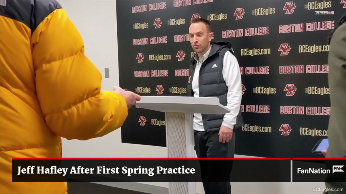 Jeff Hafley After First Spring Practice Final