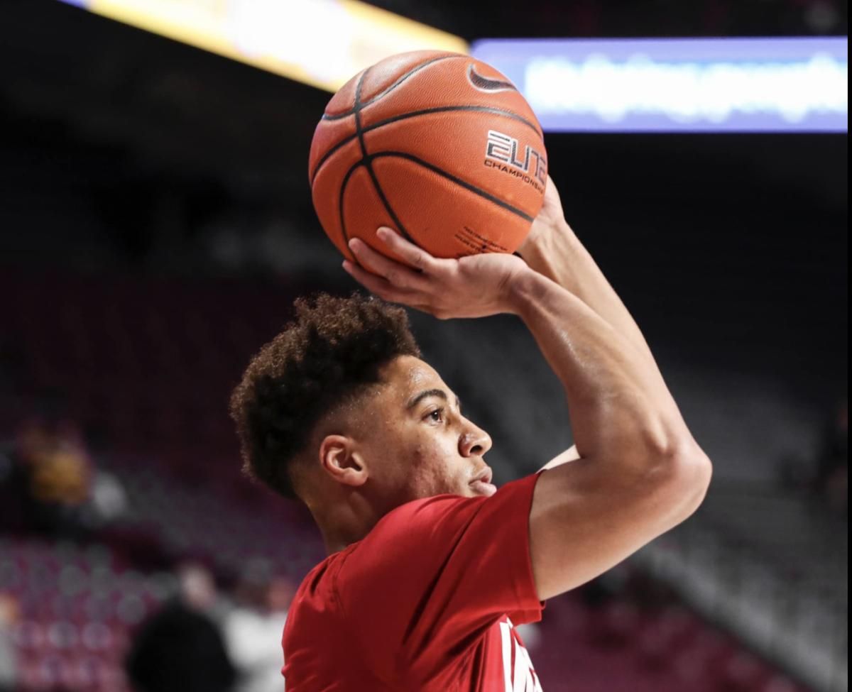 Indiana guard Rob Phinisee is expected to return to the lineup on Sunday at Minnesota. (Photo courtesy IU Athletics)