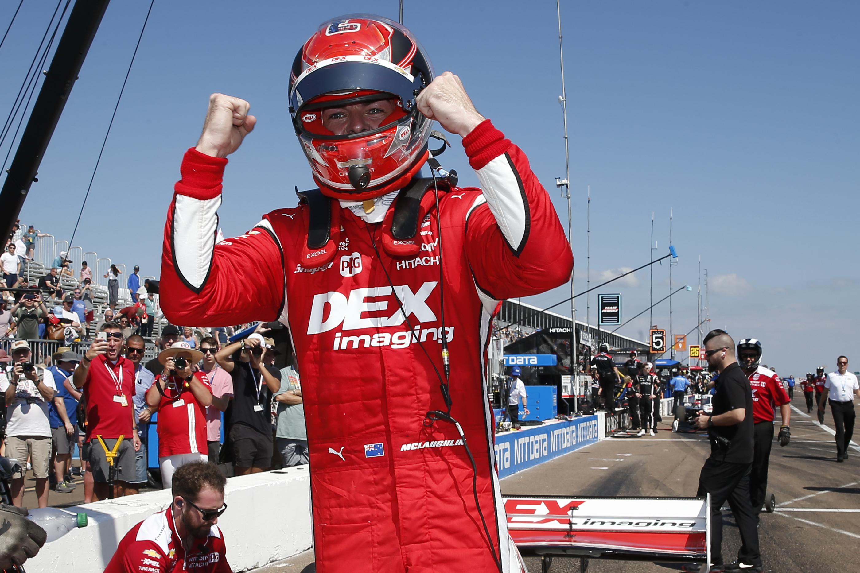 Take it to the bank McLaughlin just getting started with his first