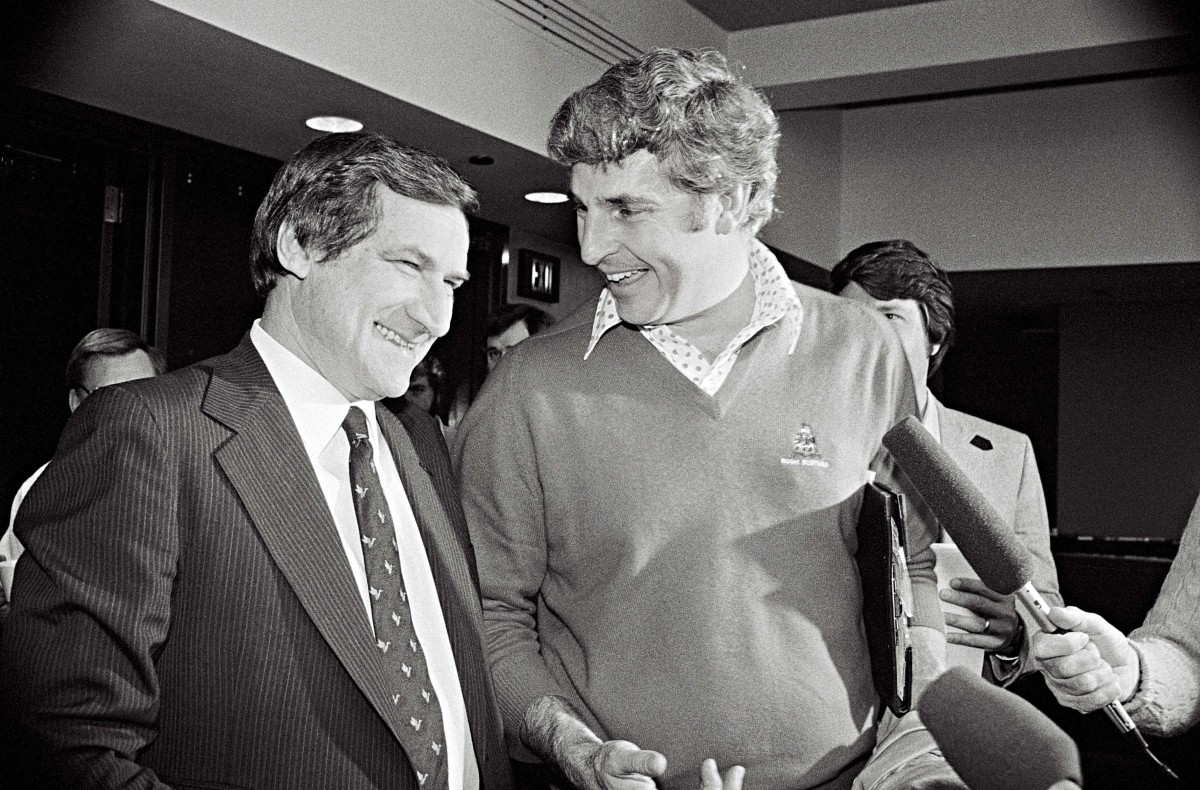 Even as they were about to face off for the 1981 NCAA title, the two coaches could share a laugh.