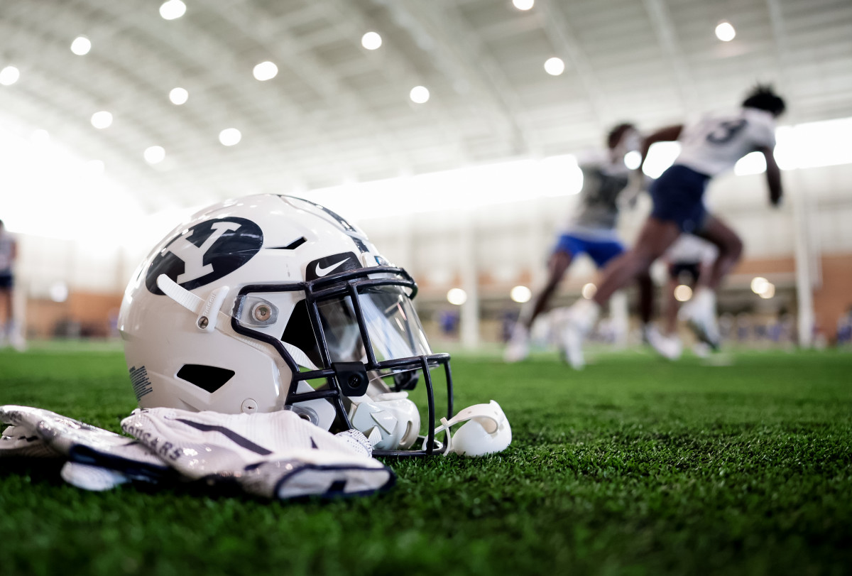 BYU Football Helmet