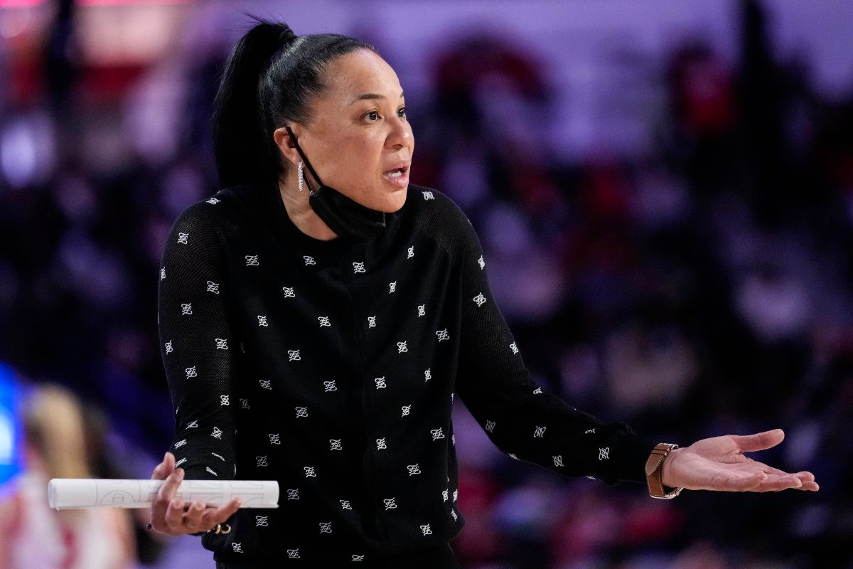 South Carolina women's basketball coach Dawn Staley