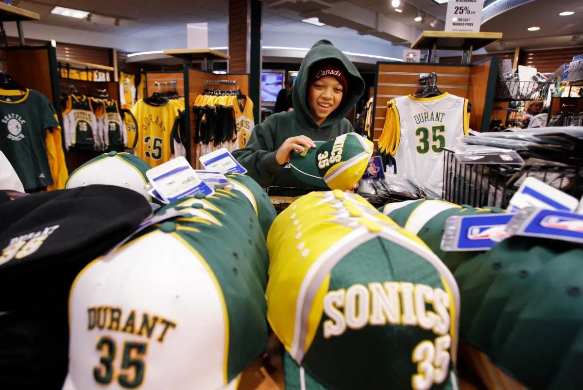 If and when the Sonics return to Seattle, could Kevin Durant come