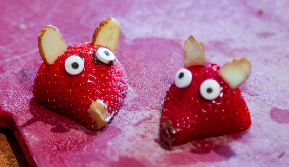 Razorback strawberries