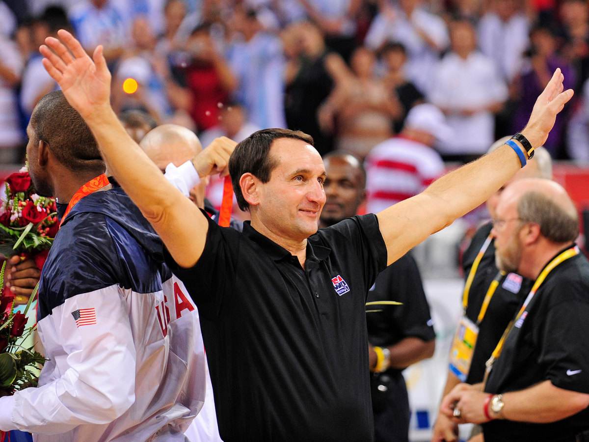 Coach K basks in Olympic gold medal