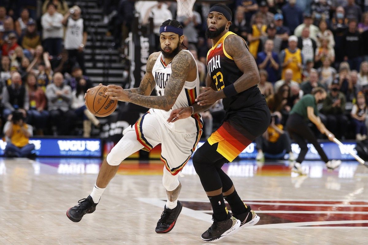 New Orleans Pelicans forward Brandon Ingram (14)