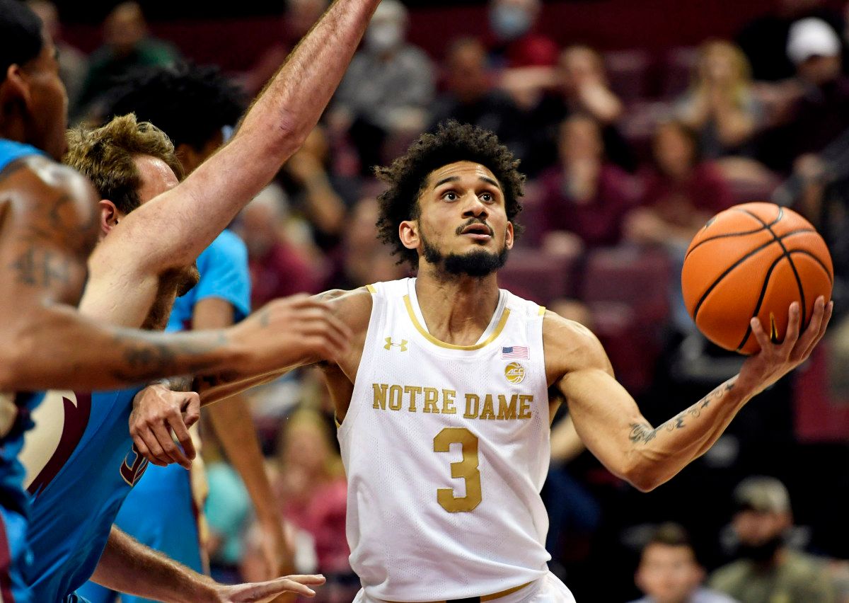 Prentiss Hubb, Notre Dame Fighting Irish men's basketball