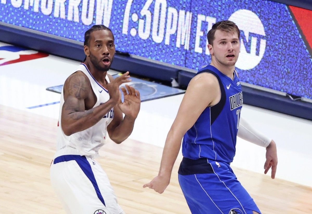 Luka Doncic, NBA Playoffs, Dallas Mavericks, LA Clippers, Kawhi Leonard