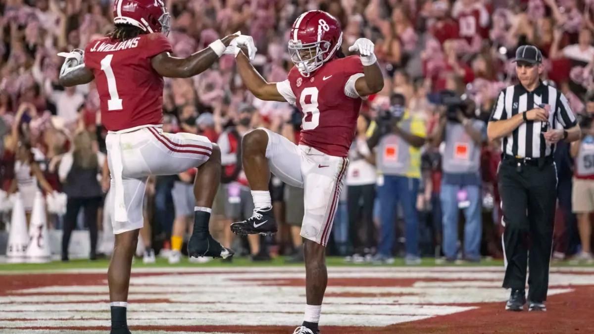 Alabama WR Jameson Williams Firmly in Play for Cleveland Browns - Sports Illustrated Cleveland Browns News, Analysis and More - Vimarsana News