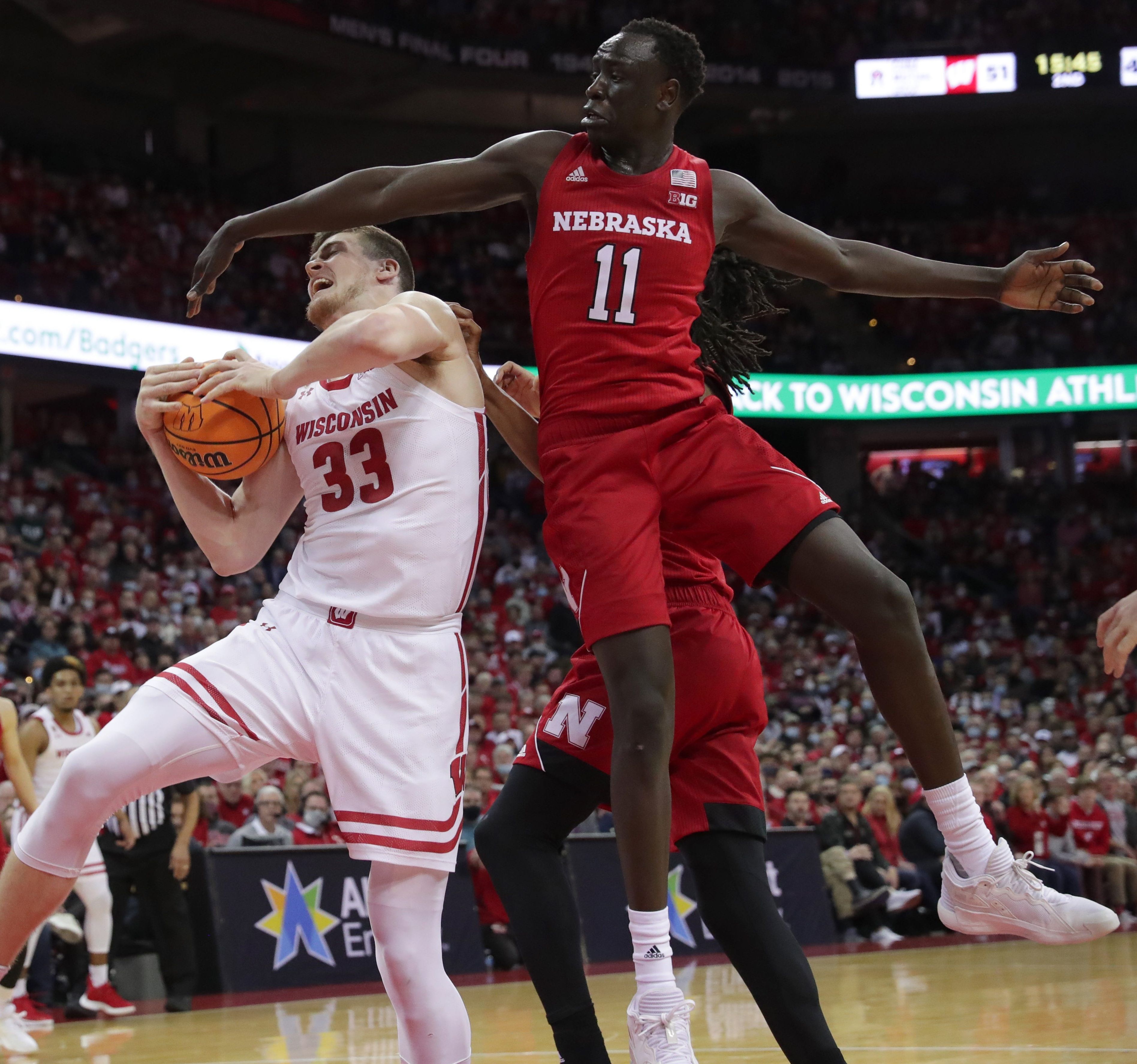 Lat Mayen MBB vs Wisconsin 2022.03.06 USATSI_17844362