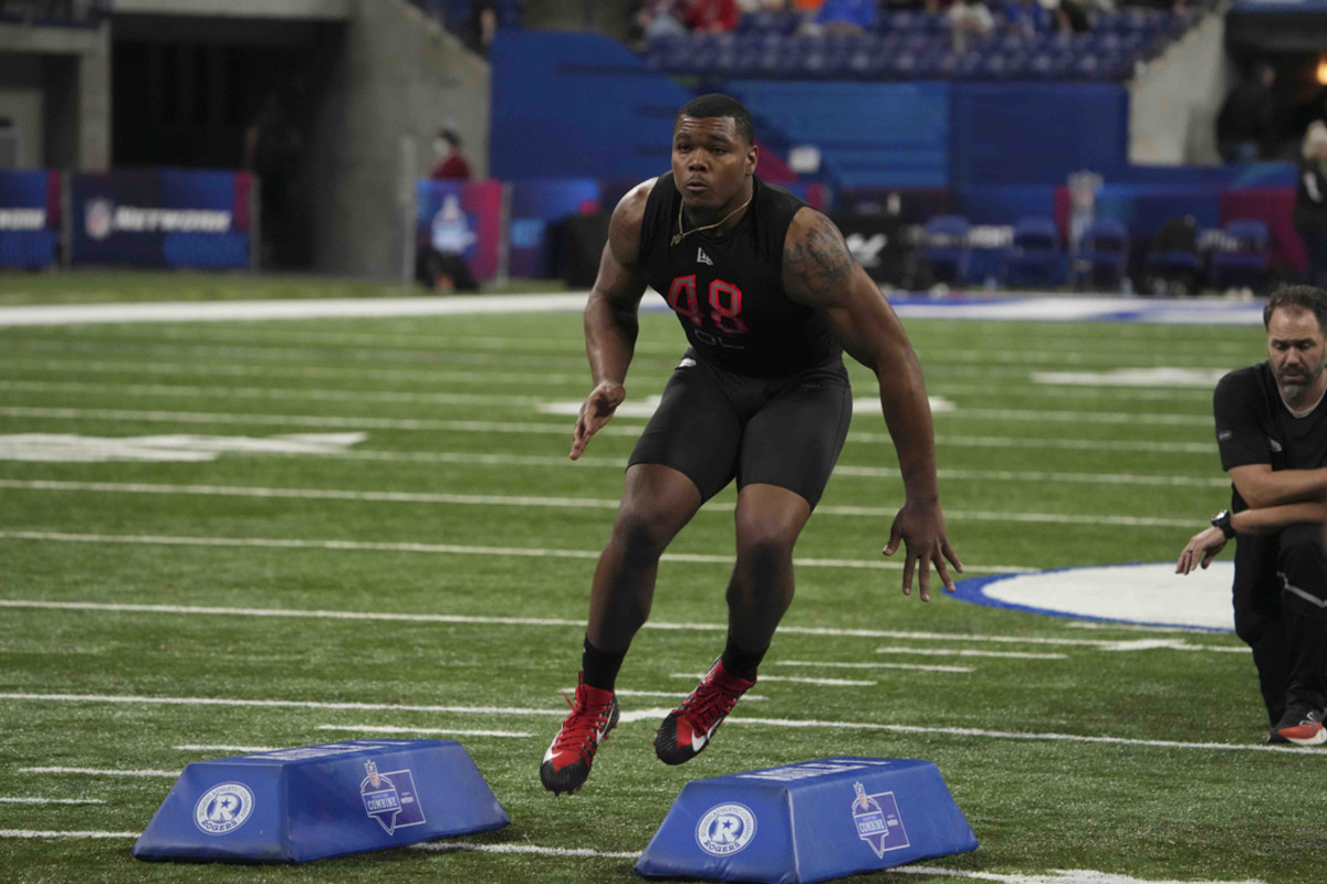 NFL combine winners Bulldogs Travon Walker Detroit Lions radar