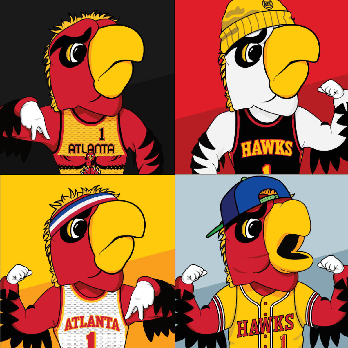 Atlanta Haws 'Harry the Hawk' Limited NFT Collection