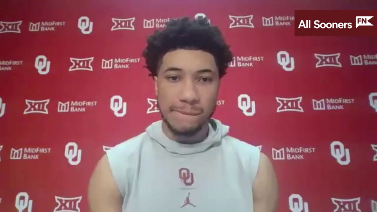 WATCH Oklahoma G Jordan Goldwire Press Conference Sports Illustrated