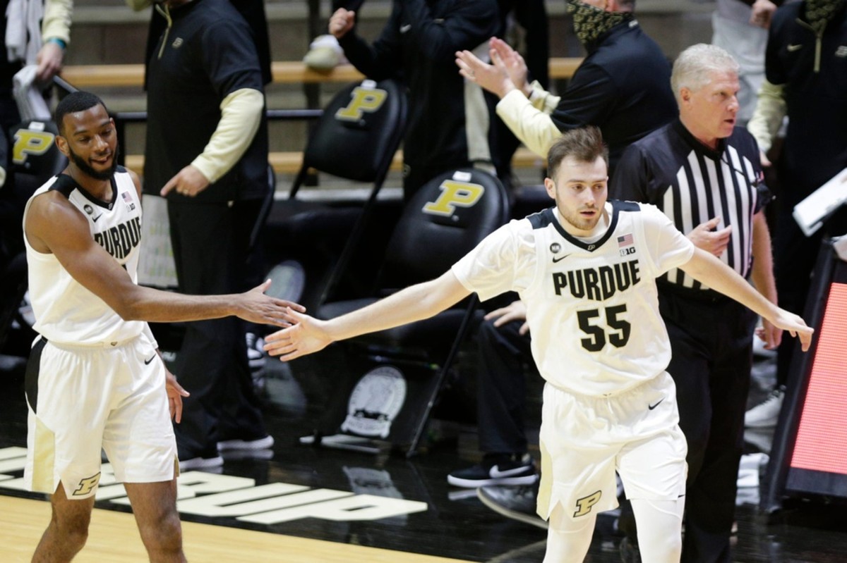 Purdue's Sasha Stefanovic is No. 7 all-time in three-point shooting. (USA TODAY Sports)