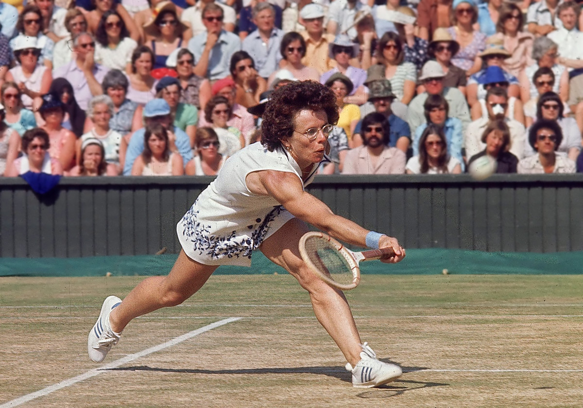 1975 Wimbledon- Billy Jean King