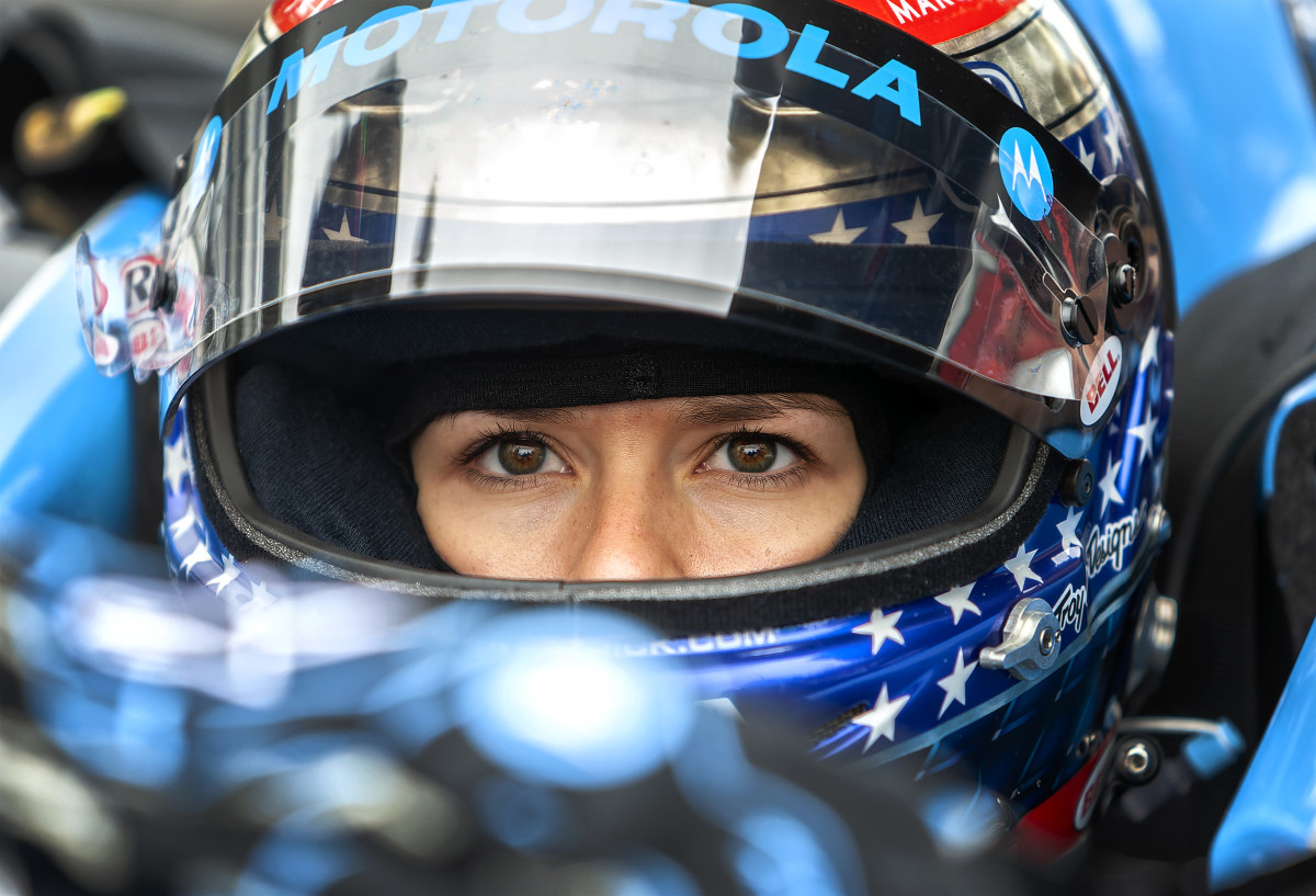 Danica Patrick at Indy500 Qualifying in 2008
