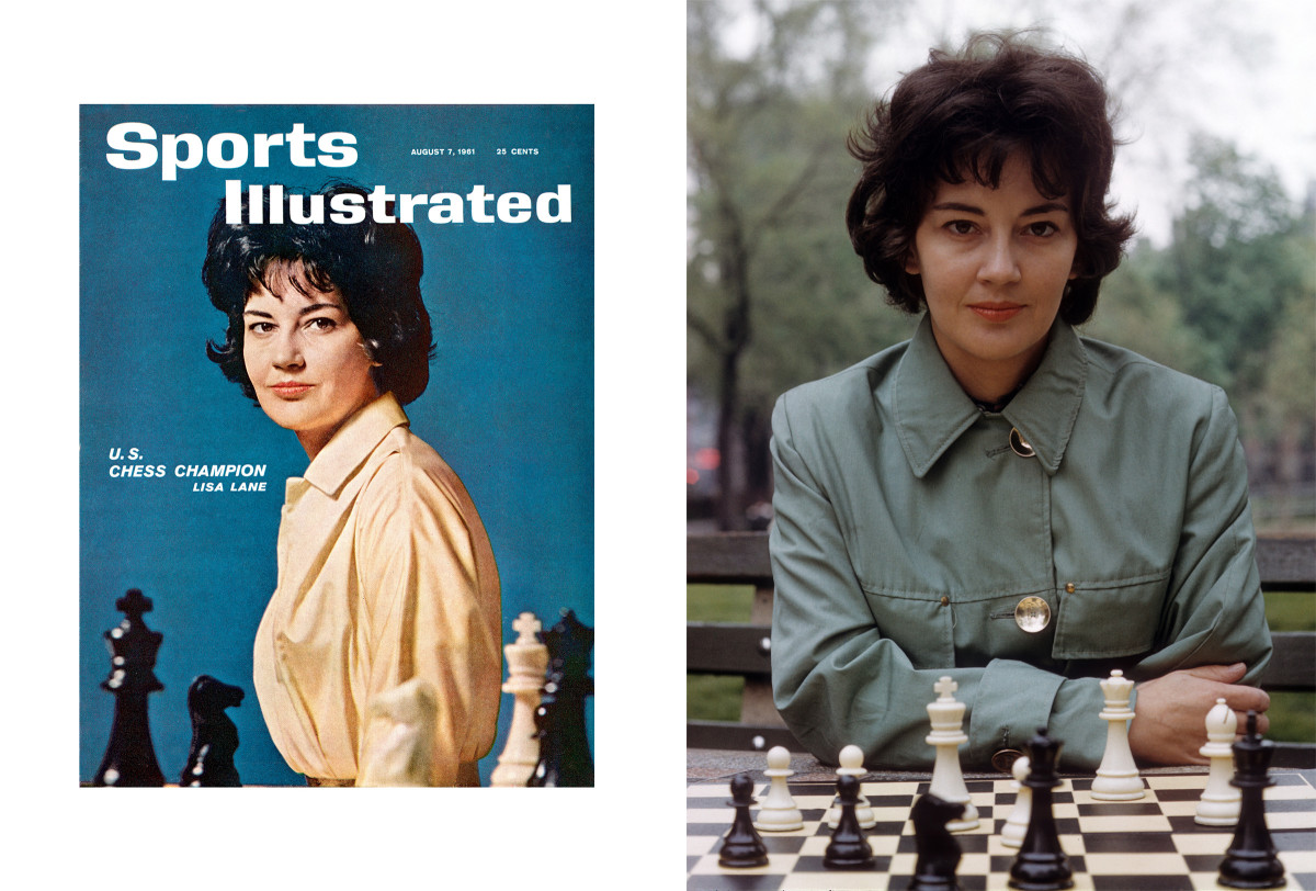 US Chess champion Lisa Lane New York, NY 5/12/1961