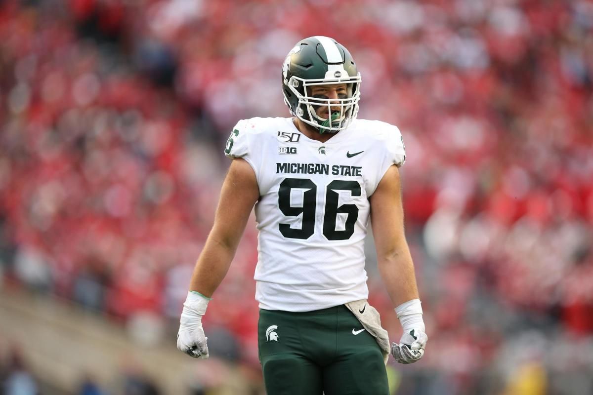 NFL Draft Profile: Jacub Panasiuk, Defensive End, Michigan State Spartans - Vimarsana News