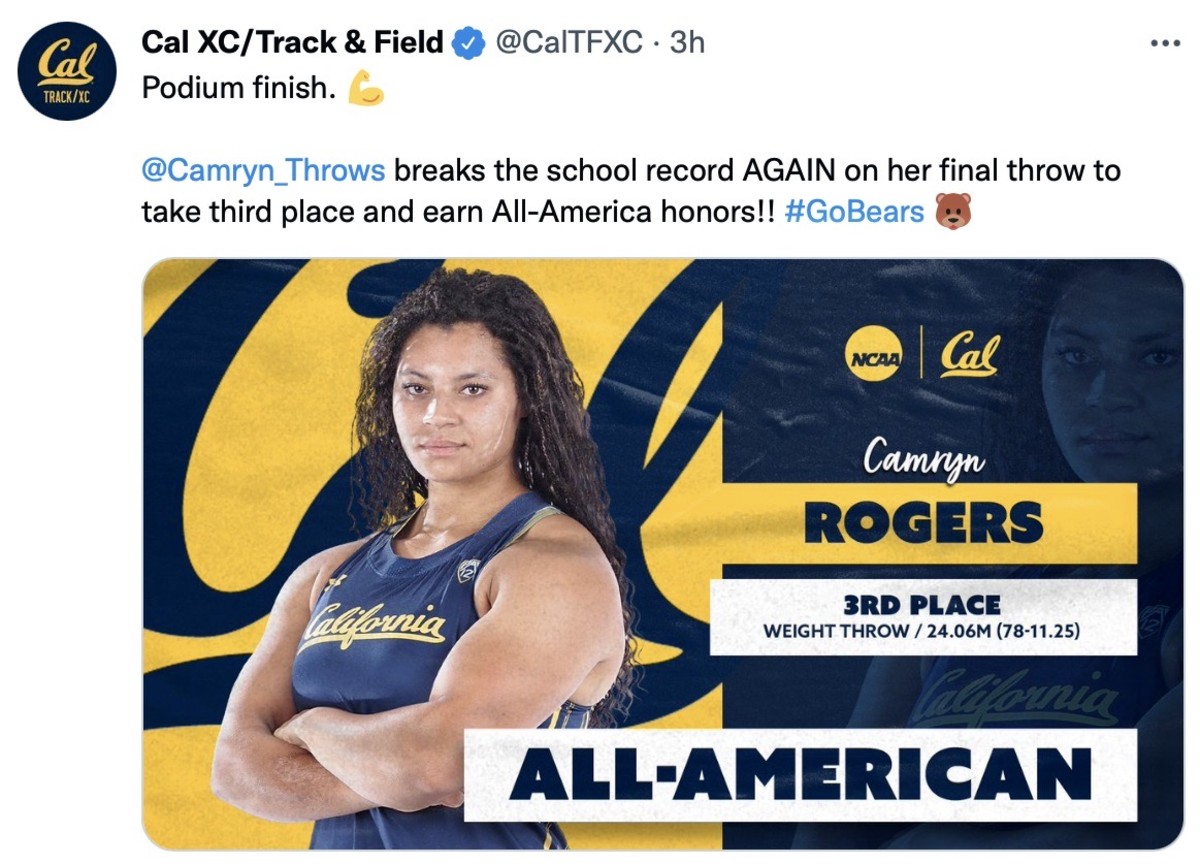 Indoor track and field All-American