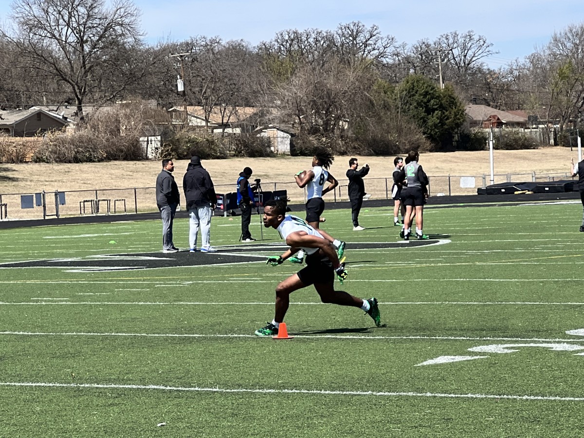 Braylon James Wide Receiver Austin (Texas) Del Valle 2023 - Under Armour Dallas 2022