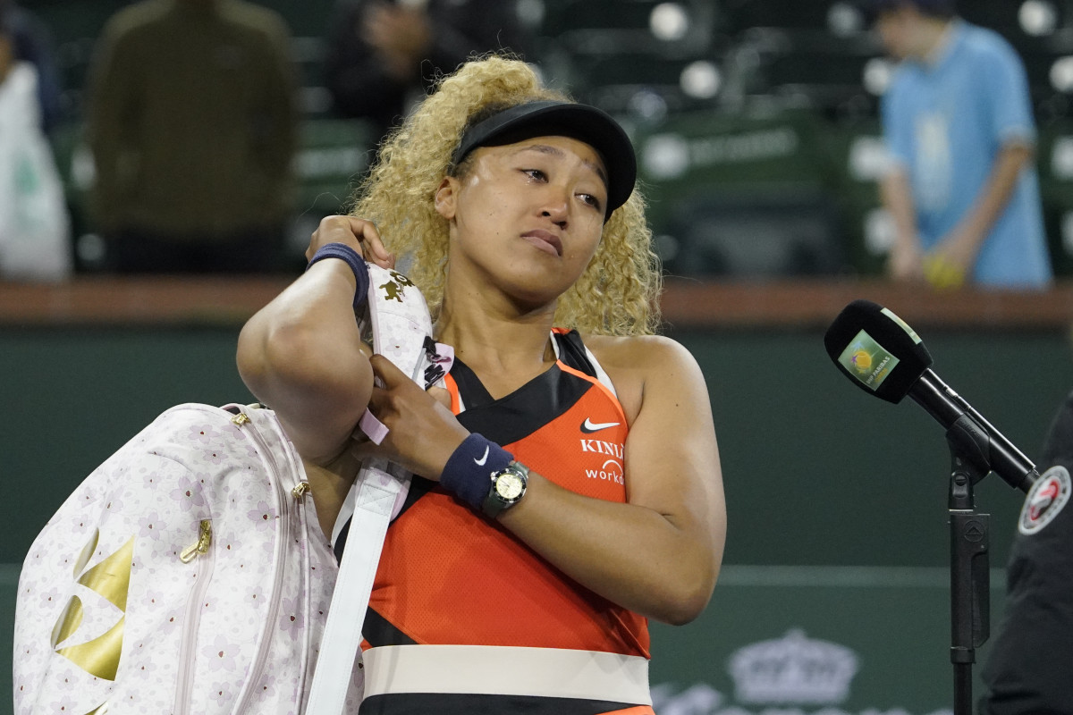 Osaka has said she has struggled with depression after winning the 2018 U.S. Open in a controversial final against Serena Williams.