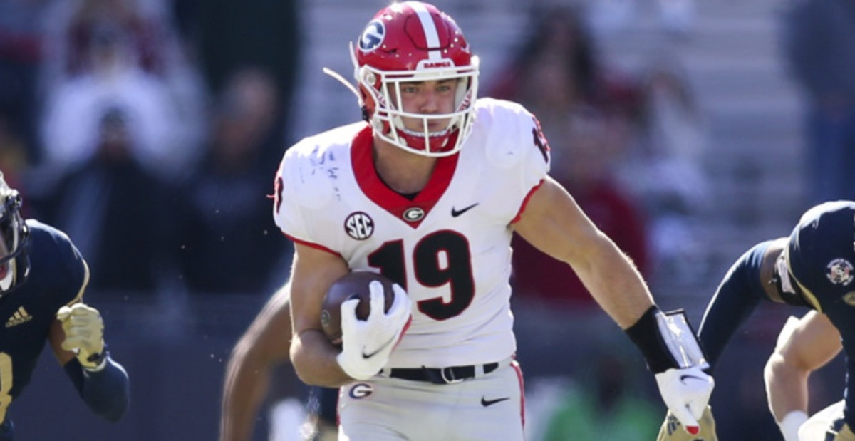 Georgia tight end Brock Bowers is one of the best receiving targets in college football this season.
