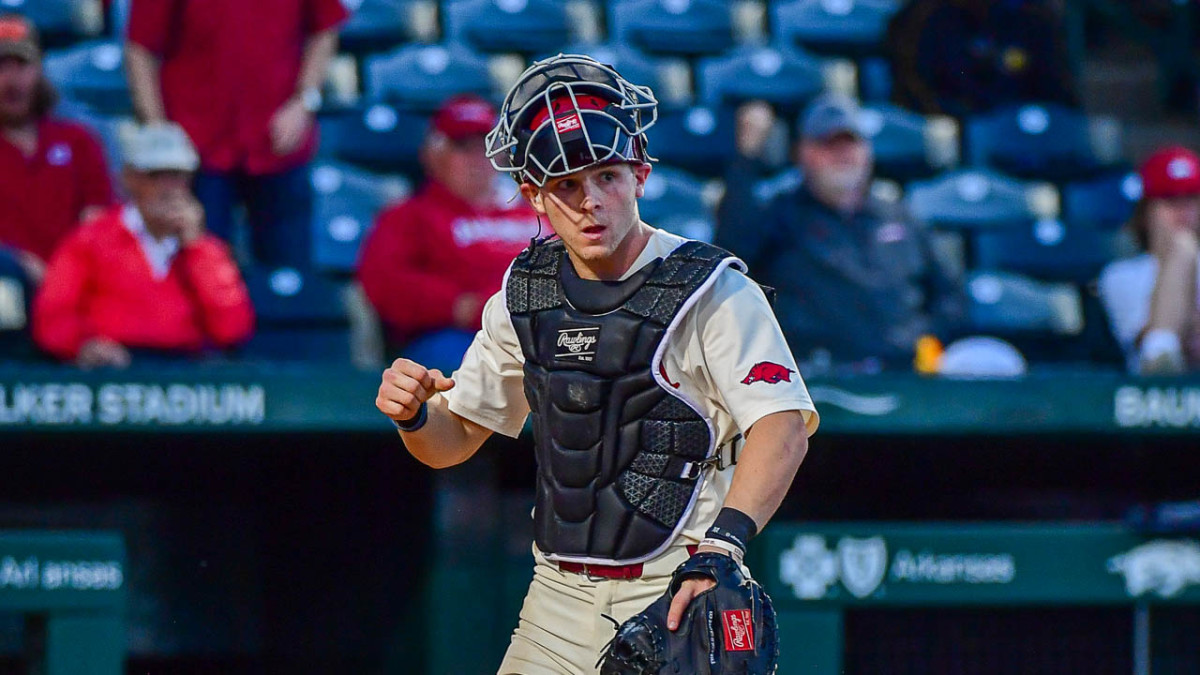 Former Hogs Catcher Dylan Leach Transferring to SEC Rival Missouri
