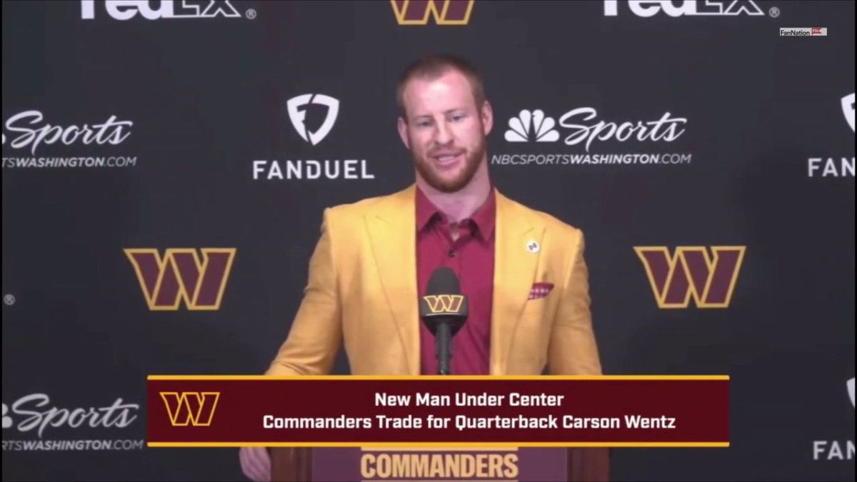 Wentz Talks Trade Career and Criticism