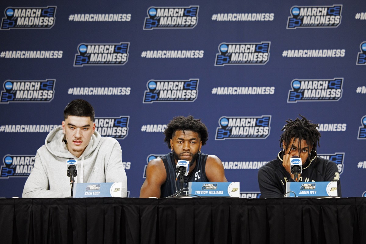 Edey, Williams, Ivey NCAA Press COnference
