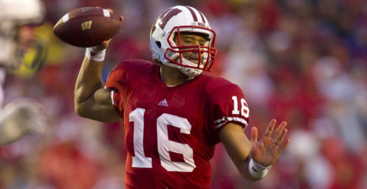 Russell Wilson, one of college football's best-ever transfer players.