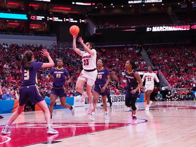 Louisville Women's Basketball Trounces Albany in NCAA Tournament Opener