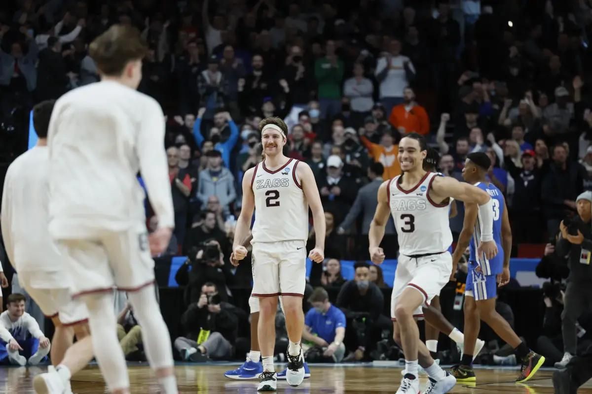 Drew Timme had 21 points and Nembhard knocked down two threes in the second while also hitting all of his free throws in crunch time (Photo courtesy of Soobum Im - USA TODAY Sports).