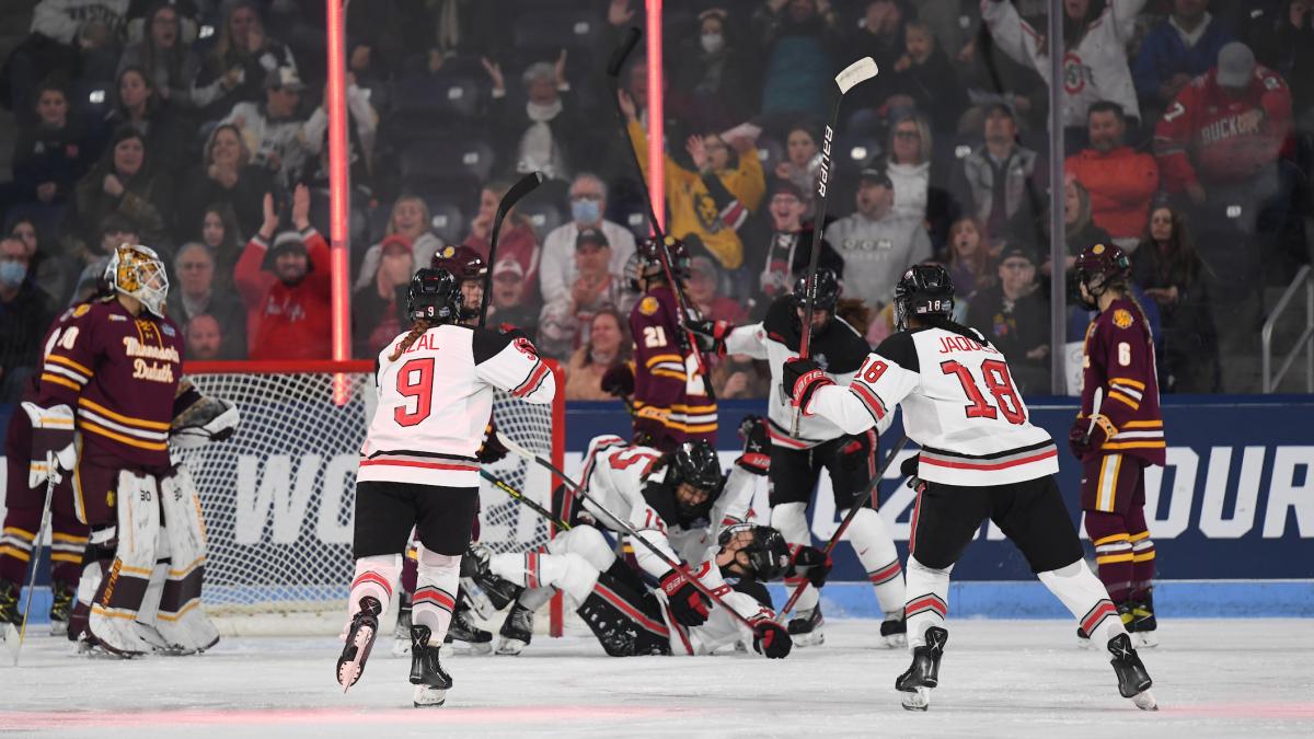 Ohio State Women’s Hockey Wins First National Championship Sports