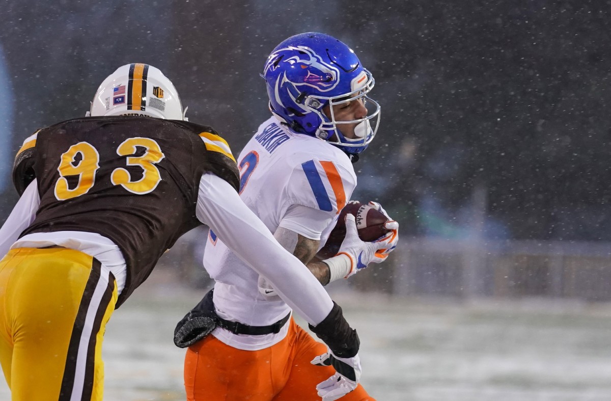 90 Prospects in 90 Days Boise State WR Khalil Shakir Sports