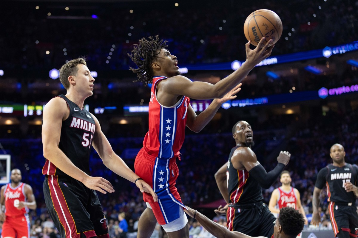 Tyrese Maxey Leads Sixers to Shorthanded Upset Win Over Heat Sports