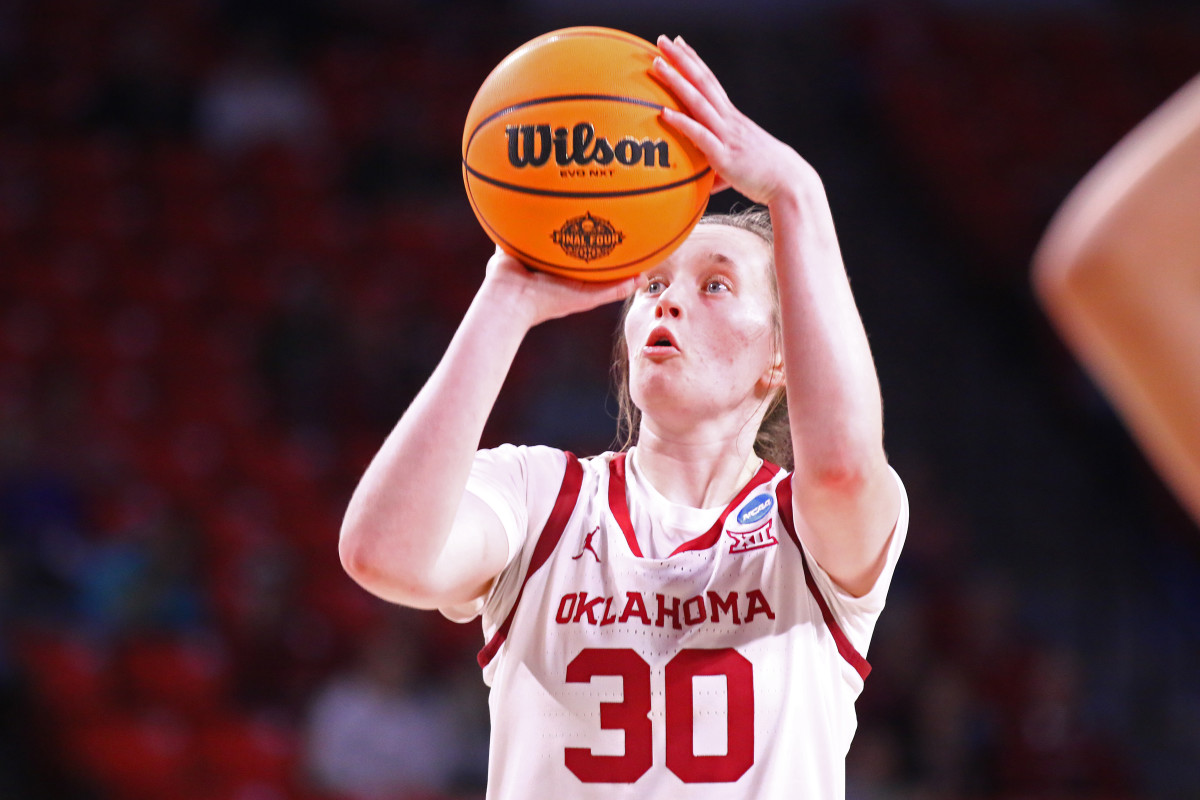 Taylor Robertson led OU with 19 points against Notre Dame