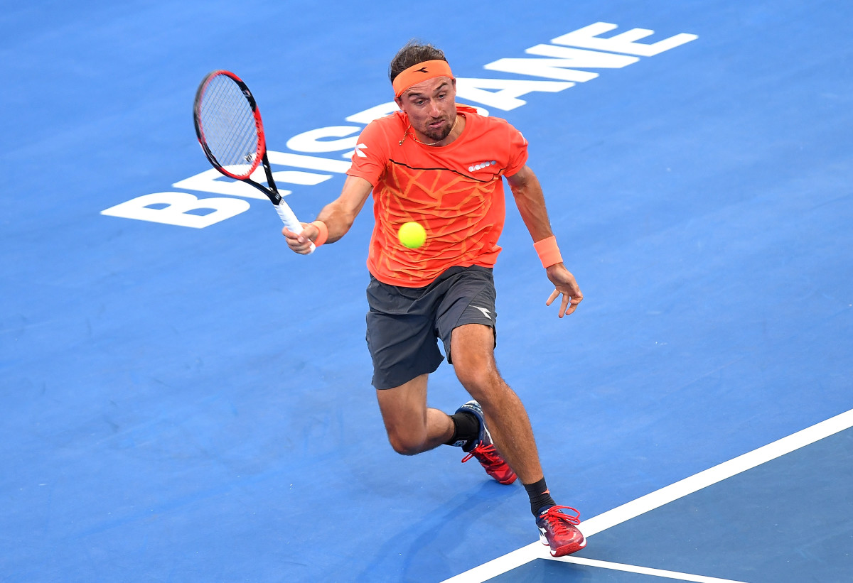 A nagging wrist injury forced Dolgopolov to retire from professional tennis in 2021. 