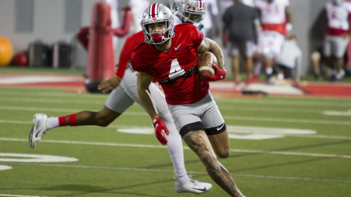Photos From Ohio State S Third Practice Of Spring Football Sports Illustrated Ohio State Buckeyes News Analysis And More